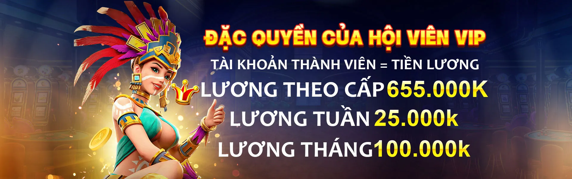 Hình ảnh chính về các ưu đãi tiền thưởng sòng bạc trực tuyến tại taigo88